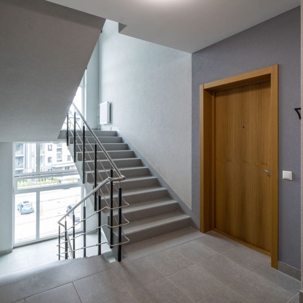 apartment wooden door