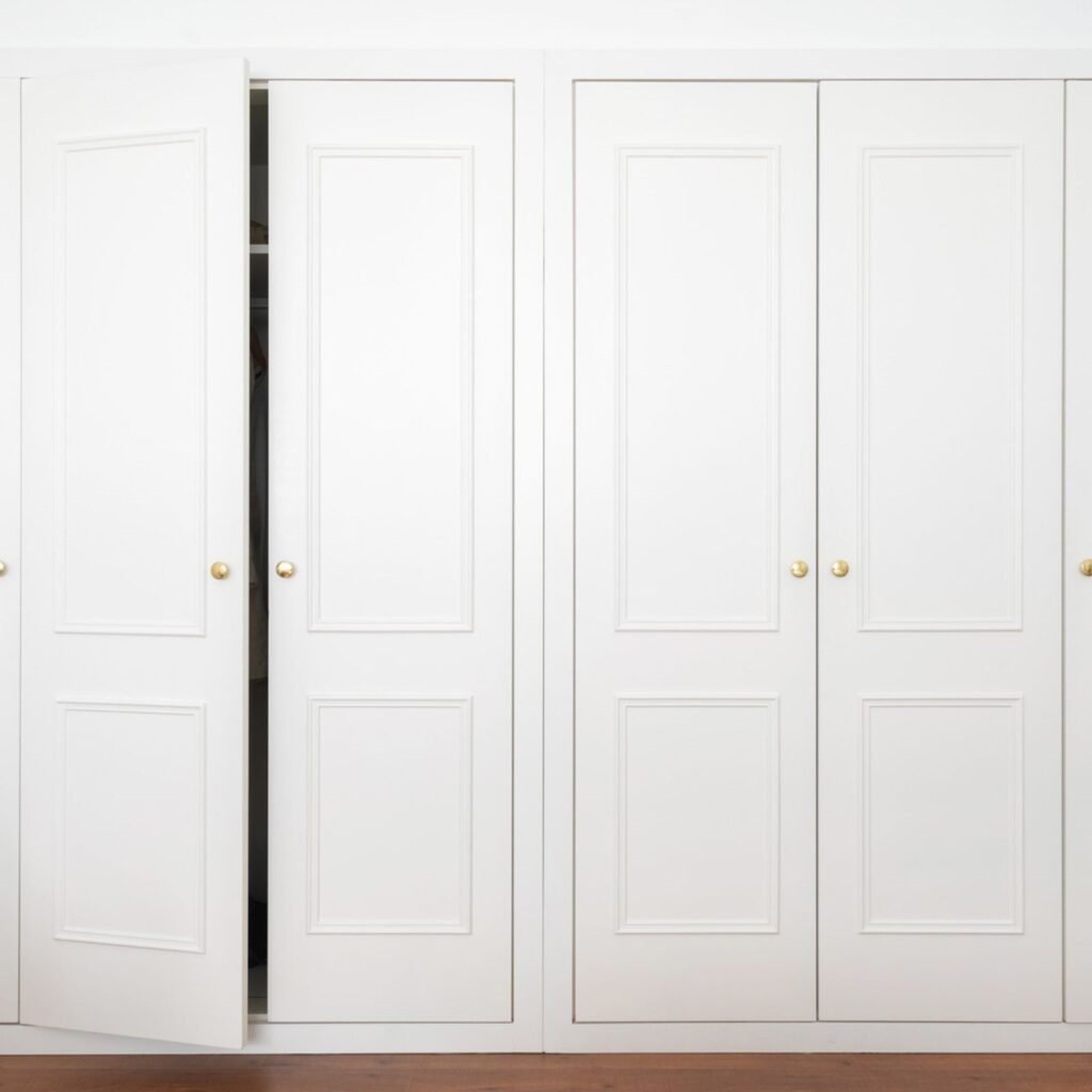 closet wood door