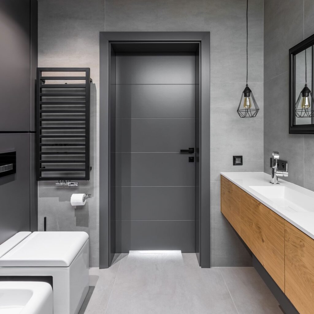hotel wood door