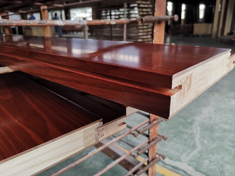 solid wood door frame