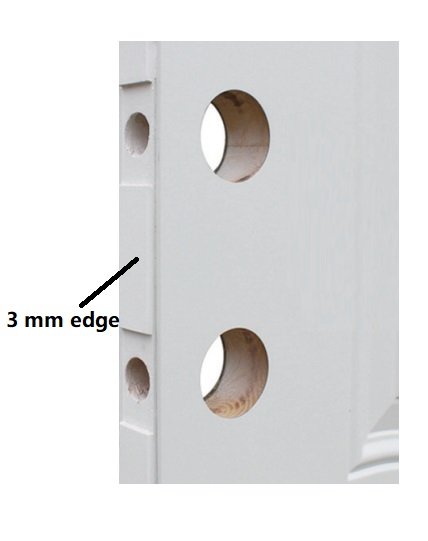 3 mm edge