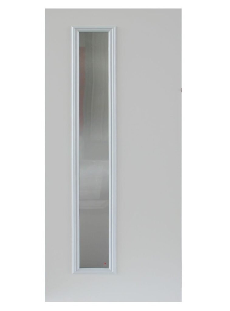 side glass interior steel door