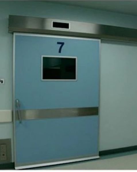 ICU room door