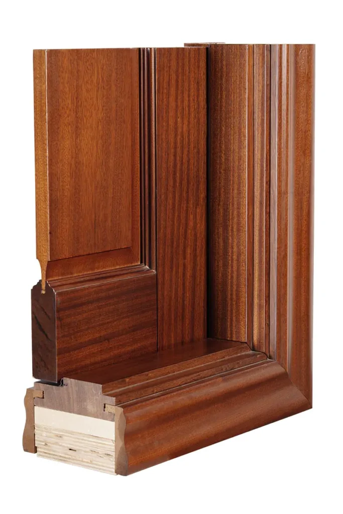 solid wood door