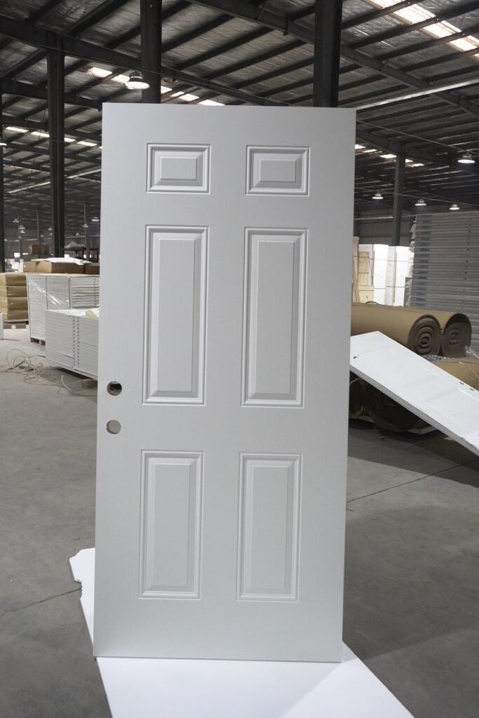 6 PANEL STEEL DOOR