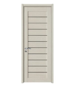 pvc wood door with glass