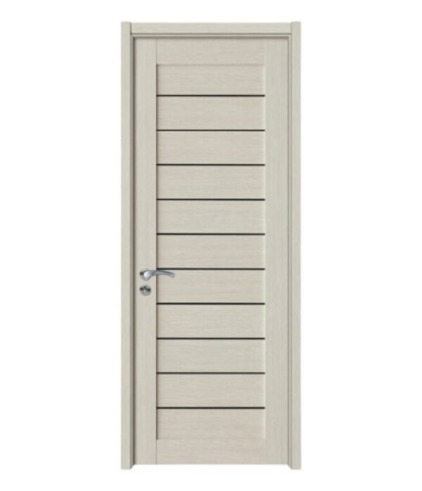 pvc wood door with glass