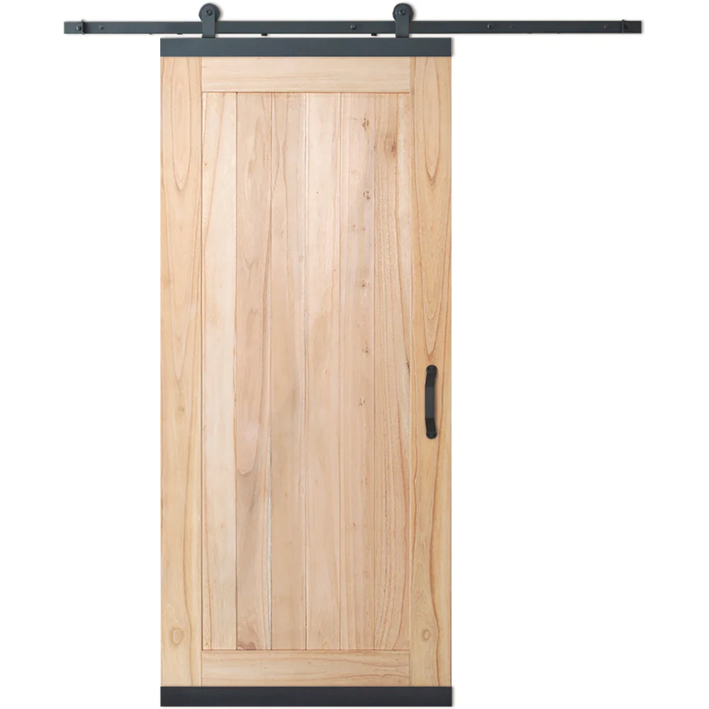 Cedar wood barn door