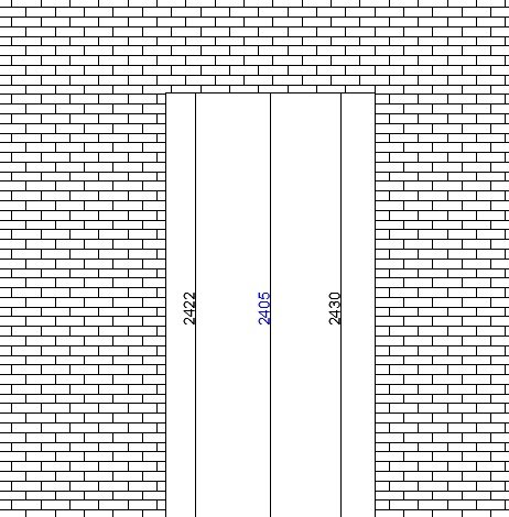wall hole height