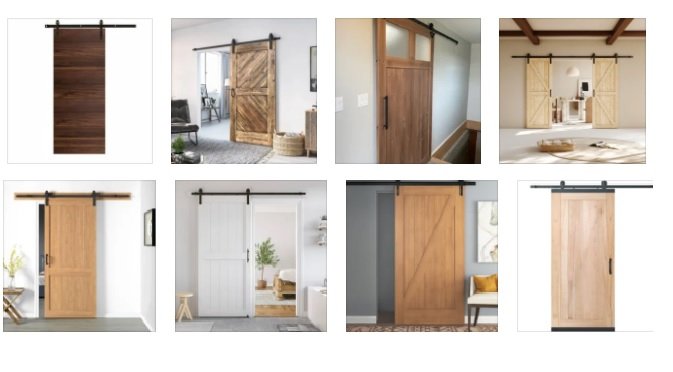 wood barn door